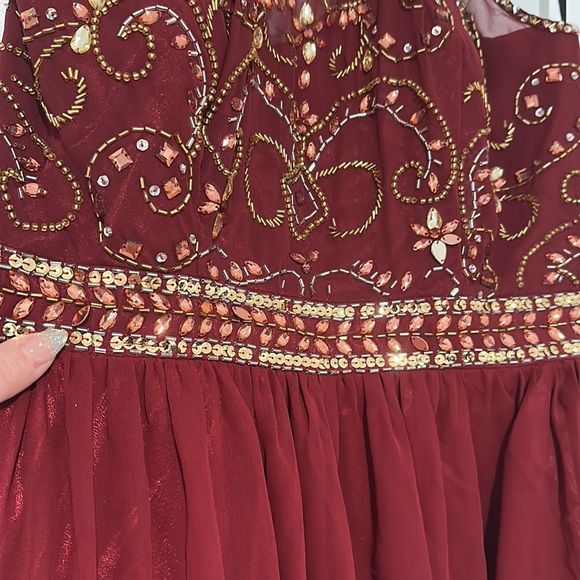 NWT formal mini dress beaded - Picture 3 of 5